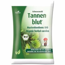 Hubner Tannen Blut Caramelle Al Mentolo BIO 75g
