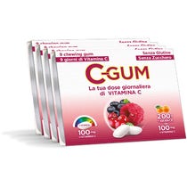 C Gum Frutti Rossi Integratore 36 Gomme-2