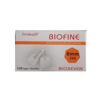 Biofine Linea D Gauge 31 Ago Per Penna Da Insulina 8mm 100 Pezzi - 3