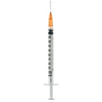 Siringa Per Insulina Extrafine 1ml 100 UI Ago Removibile 26 Gauge 0,45x12mm 1 pezzo - 1