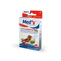 Meds Strips Kids Cerotti Ipoallergenici Assortiti Bambini 40 Pezzi-2