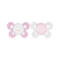 Chicco Succhietto Physio Comfort Girl Silicone 0-6 mesi 2 Pezzi - 1
