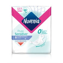 Nuvenia Pure Sensitive Assorbenti Ultra Notte 8 Pezzi-2