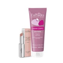 Euphidra Kit Un Tè A Jodhpur Balsamo Labbra Idratante + Crema Corpo Idratante 250ml-1