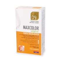 Maxcolor Vegetal Tinta 09 Biondo Chiaro Naturale Cenere 140ml - 2