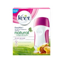 Veet EasyWax Natural Inspirations Kit Roll On Scaldacera Elettrico - 2