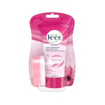 Veet Crema Depilatoria Silk & Fresh Doccia Pelli Normali 150ml - 2
