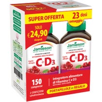 Jamieson Duo Pack Vitamina C+D Promo 2x75 Compresse - 1