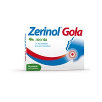 Zerinol Gola Menta 18 Pastiglie Senza Zucchero 20mg - 2